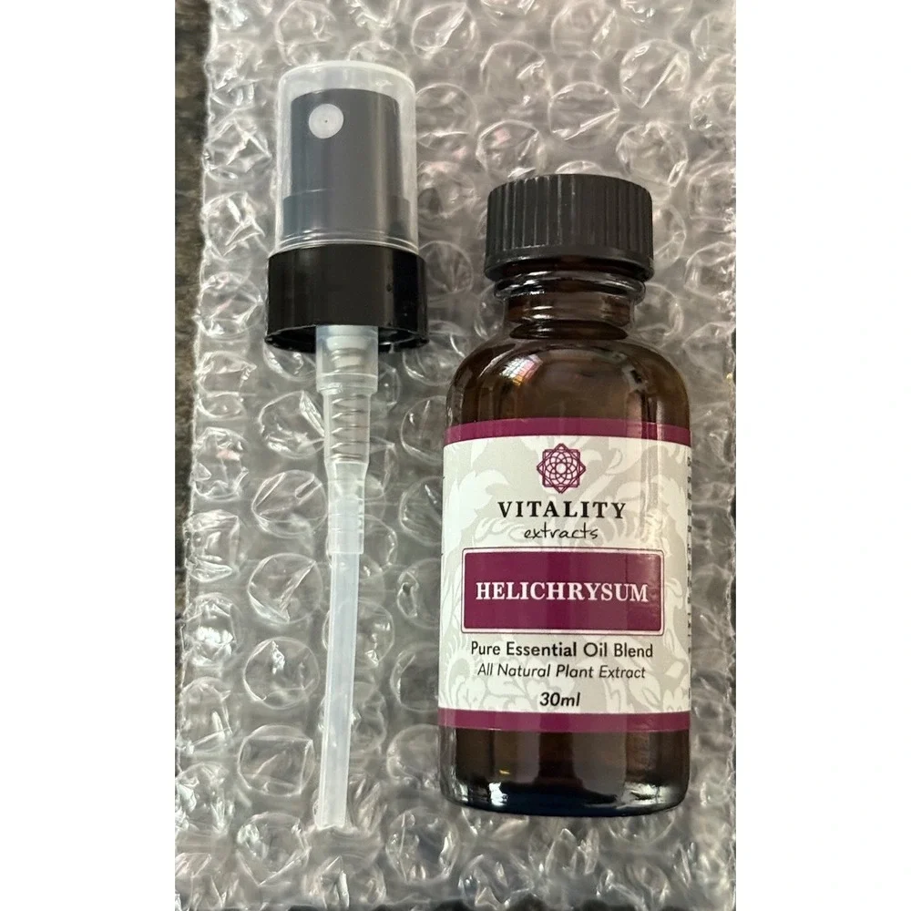 Vitality Helichrysum Pure Essential Oil Blend - 30ml Spray Bottle NEW Sealed